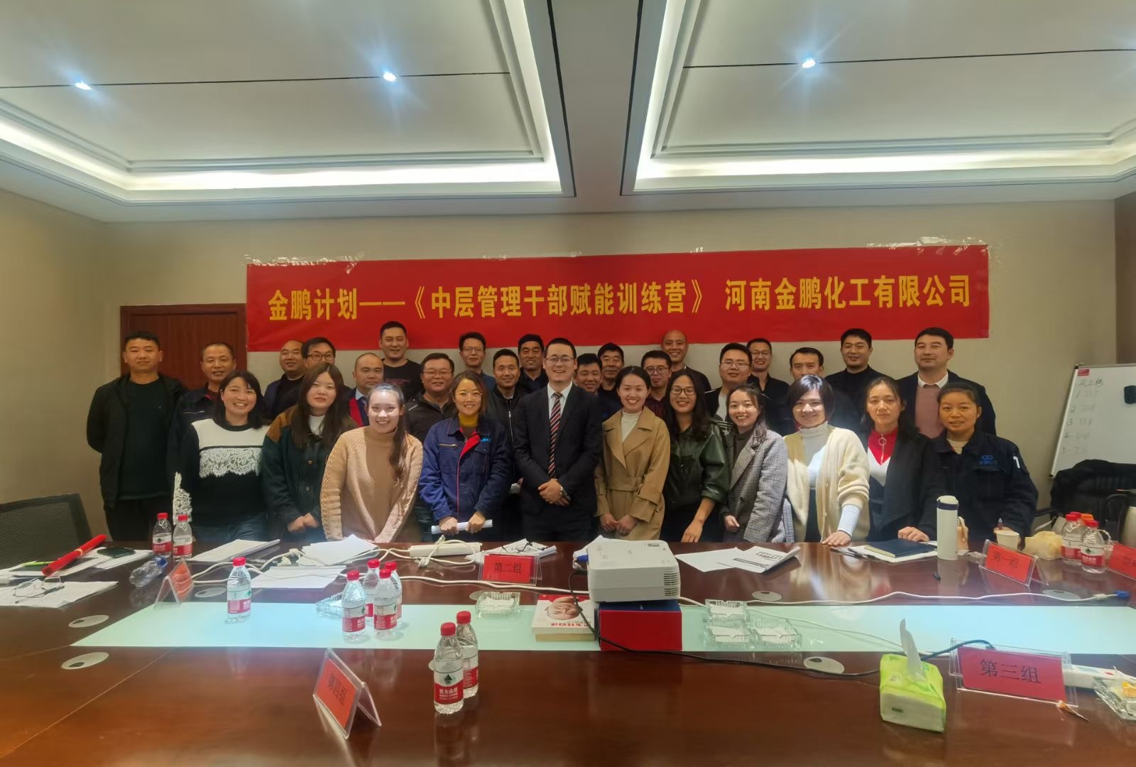 Jinpeng project - middle management cadre empowerment training camp